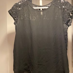 Forever 21 black lace top